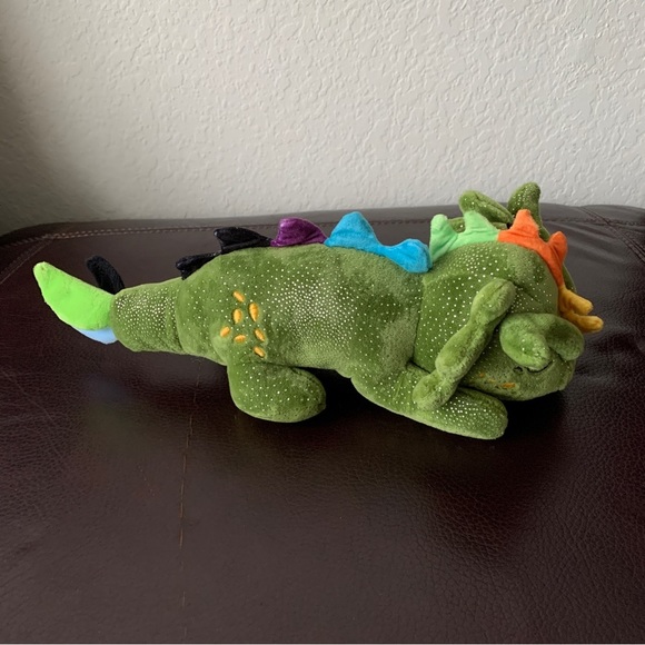 New 13” Snug Arooz Green Dragon Crinkly Squeakly Toy for Dog - Picture 3 of 11
